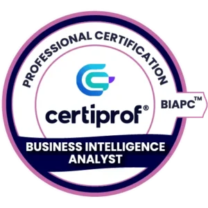 Voucher de Examen Business Intelligence Analyst Professional Certification (BIAPC™) de CertiProf.