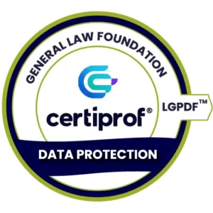 Voucher de Examen Data Protection General Law Foundation (LGPDF™) de CertiProf.