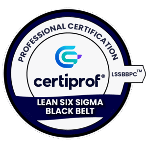Voucher de Examen Lean Six Sigma Black Belt Professional Certification (LSSBBPC™) de CertiProf.
