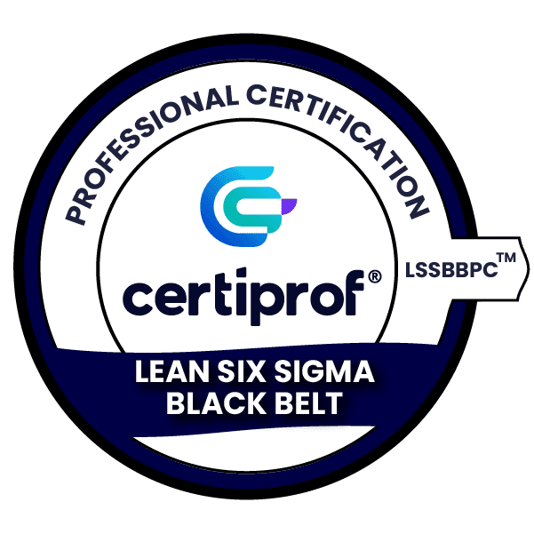 Voucher de Examen Lean Six Sigma Black Belt Professional Certification (LSSBBPC™) de CertiProf.