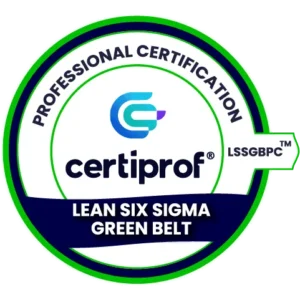 Voucher de Examen Lean Six Sigma Green Belt Professional Certificate (LSSGBPC™) de CertiProf.