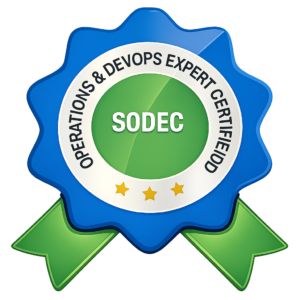 Voucher de Examen Scrum for Operations & DevOps Expert Certified (SODEC™) de SCRUMstudy.